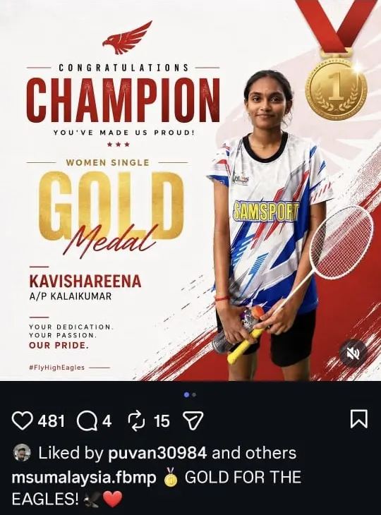 Coach Kavisha 2026 achievement